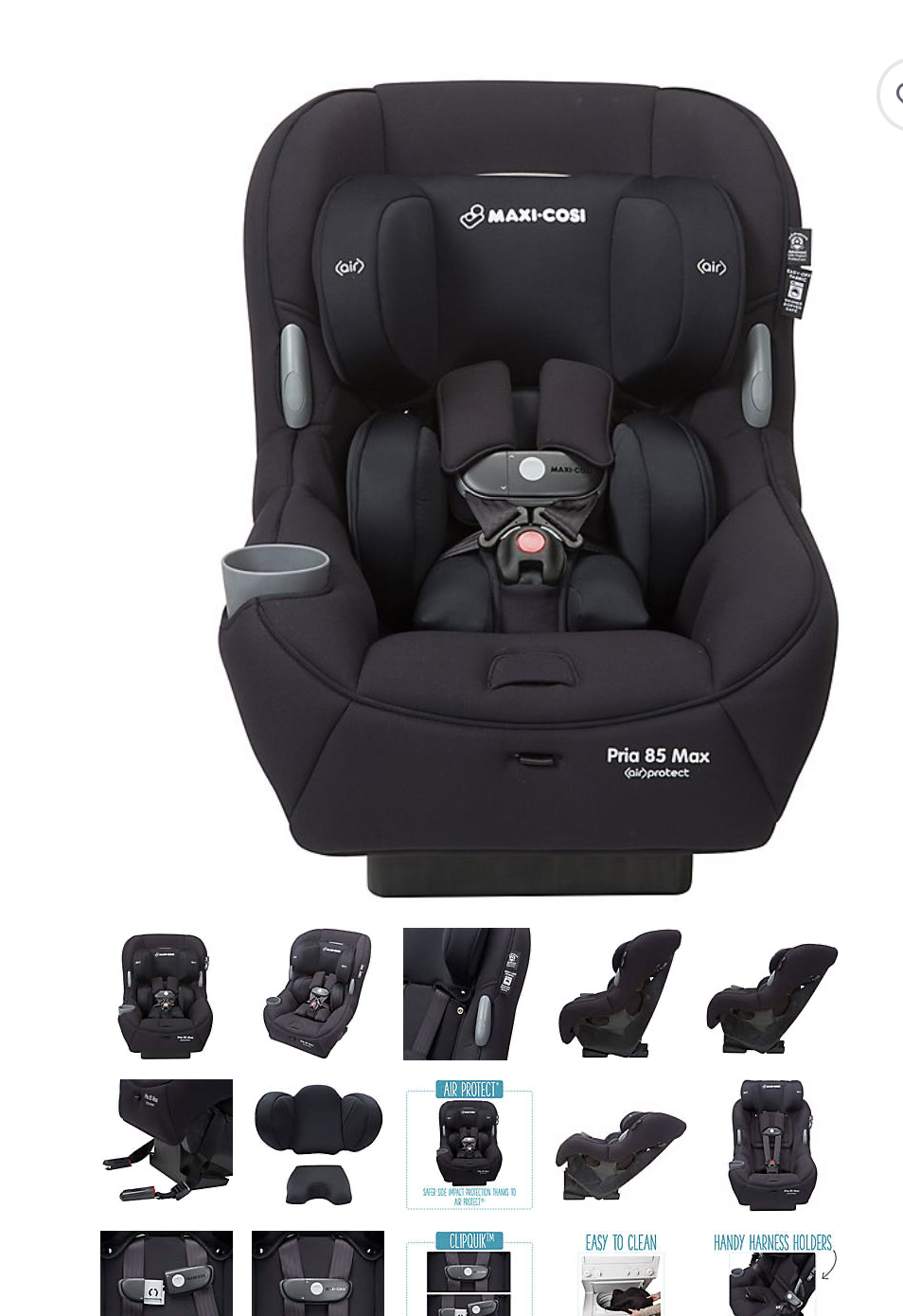 maxi cosi pria 85 devoted black